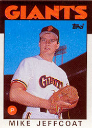 1986 Topps Baseball Cards      571     Mike Jeffcoat